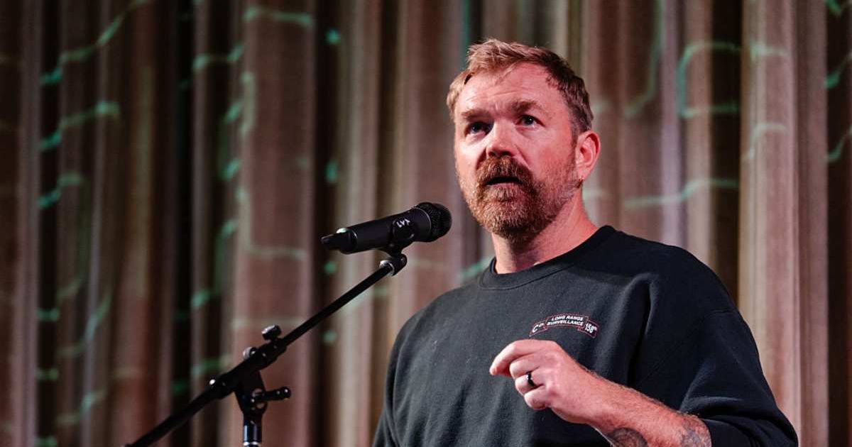 Democratic Maine Senate nominee Graham Platner faced backlash over resurfaced posts alleging that Chris Kyle inflated his kill count by targeting innocents (Sophie Park/Getty Images)