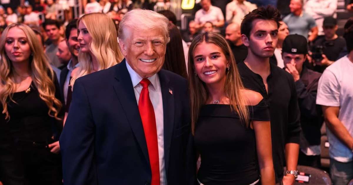Donald Trump's eldest grandchild Kai Trump filed a petition in Palm Beach County Court seeking protection from a 26-year-old man identified as Gabriel Garza Jr (KaiTrump/Instagram)