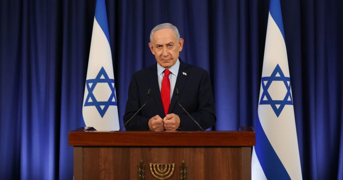 Israeli Prime Minister Benjamin Netanyahu was taken to a Jerusalem hospital on Monday evening for what his office described as unspecified dental treatment (Ronen Zvulun, Pool Photo via AP)