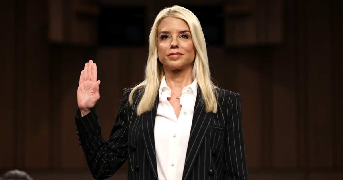 Reports circulating on social media claim that former US Attorney General Pam Bondi has been diagnosed with thyroid cancer and is currently recovering after undergoing treatment (Getty Images)