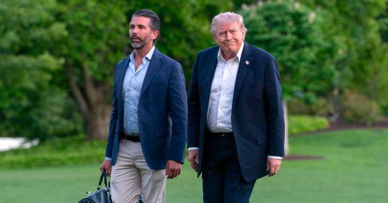 Don Jr reportedly eyeing presidential run amid questions whether Trump sees him as 'competition'