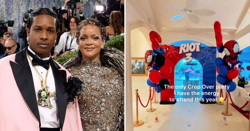Rihanna and ASAP Rocky mark son Riot’s third birthday with Spider-Man-themed party 