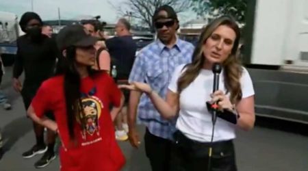 Fox News’ Alexis McAdams fires back after foul-mouthed anti-ICE protester disrupts live broadcast