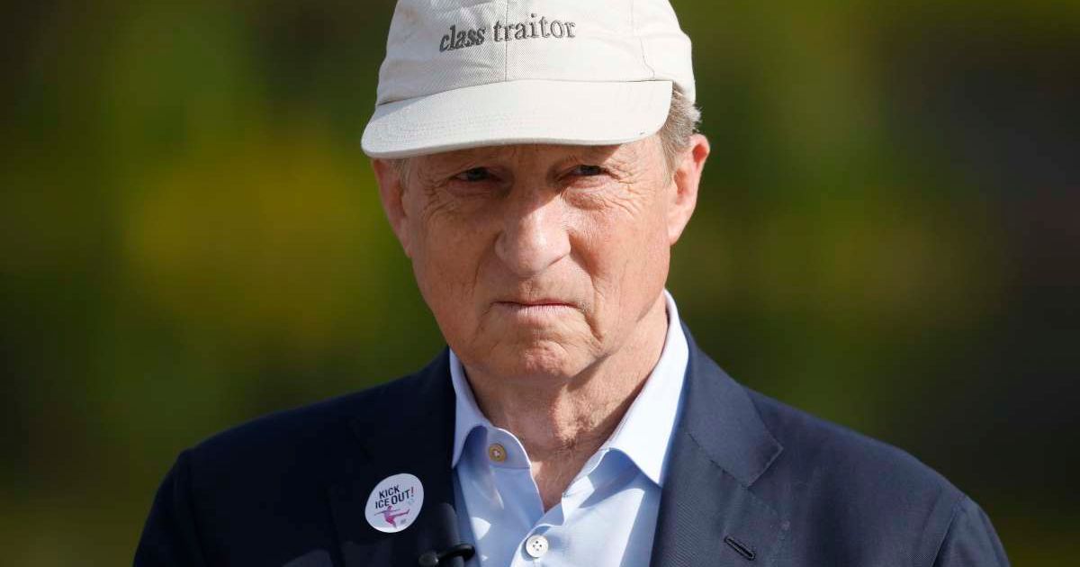 Billionaire Tom Steyer has spent over $195 million on advertising, dwarfing other candidates in California’s governor bid (Getty Images)