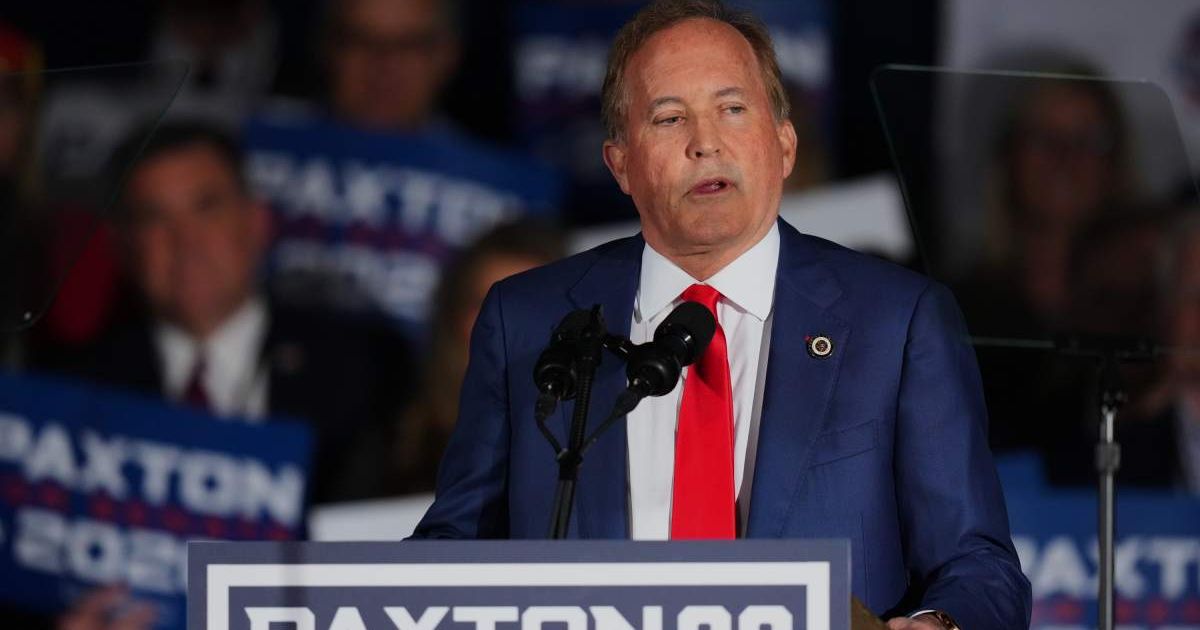 Online claims about Texas Attorney General Ken Paxton resurfaced after his victory in the 2026 Republican Senate primary, alleging he had been indicted, impeached, and accused of bribery before securing the nomination (AP Photo/Julio Cortez)