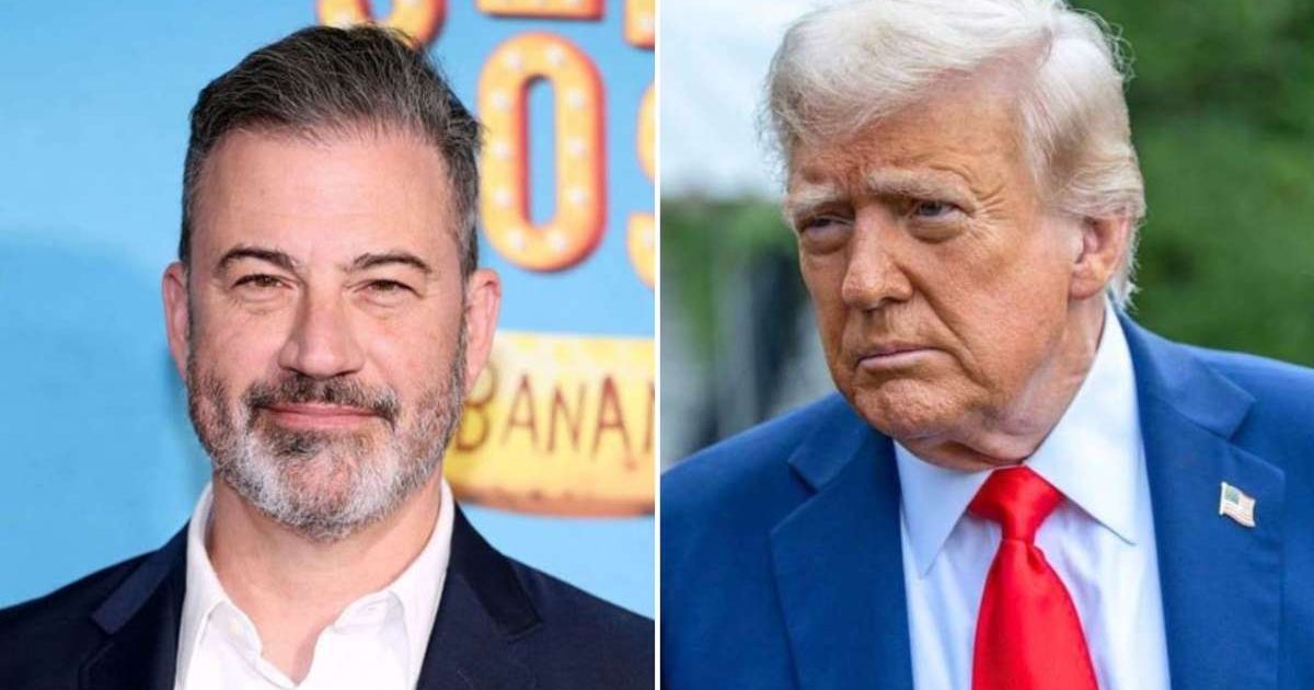 Late-night comedian Jimmy Kimmel mocked President Donald Trump's pride in completing the Montreal Cognitive Assessment assessment, describing the test as extremely simple (Getty Images)