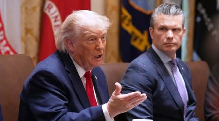 Trump jokes Hegseth ‘loves war,’ praises Tulsi Gabbard at Cabinet meeting