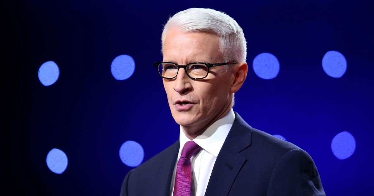 CNN anchor Anderson Cooper reacted with disbelief after President Donald Trump threatened longtime US ally Oman during a Cabinet meeting amid escalating tensions in the Middle East (Getty Images)