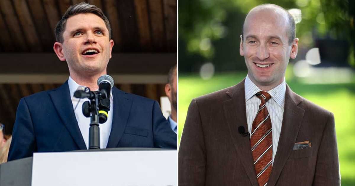 Ahead of the Texas Senate race, White House Chief of Staff Stephen Miller sparked controversy after claiming Democratic candidate James Talarico was transgender (Getty Images)