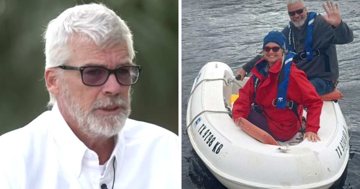 Investigators say GPS data from one of Brian Hooker’s devices reportedly did not match the account he gave to authorities (Screengrab/ NBC News, Facebook/ Lynette Hooker)