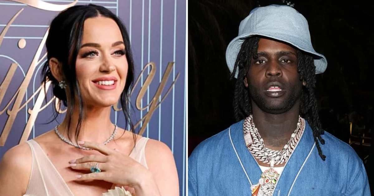 Their interaction came 13 years after Chied Keef threatened Katy Perry during an online feud sparked by her criticism of his song (Getty Images) 