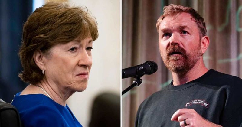 Susan Collins slammed for saying it was challenger Graham Platner's 'decision' to serve in Iraq War