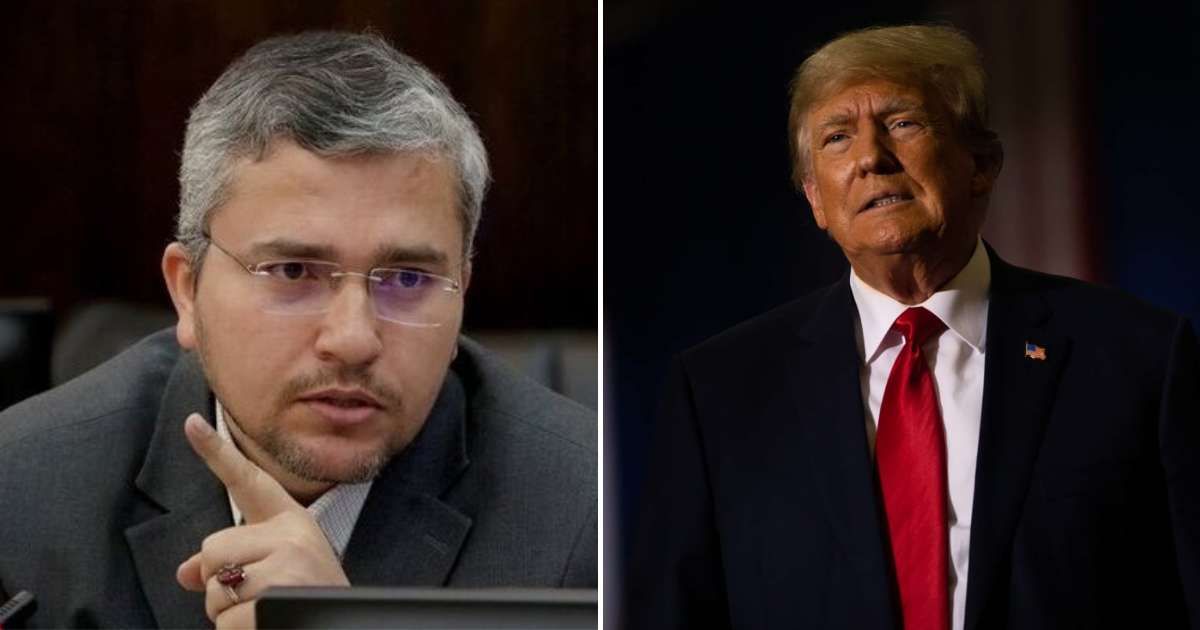 Iran's National Security and Foreign Policy Commission spokesperson Ebrahim Rezaei said Iran had established control over the Strait of Hormuz, mocking President Trump's vows to end the restrictions (@Osint/X, AP photos)