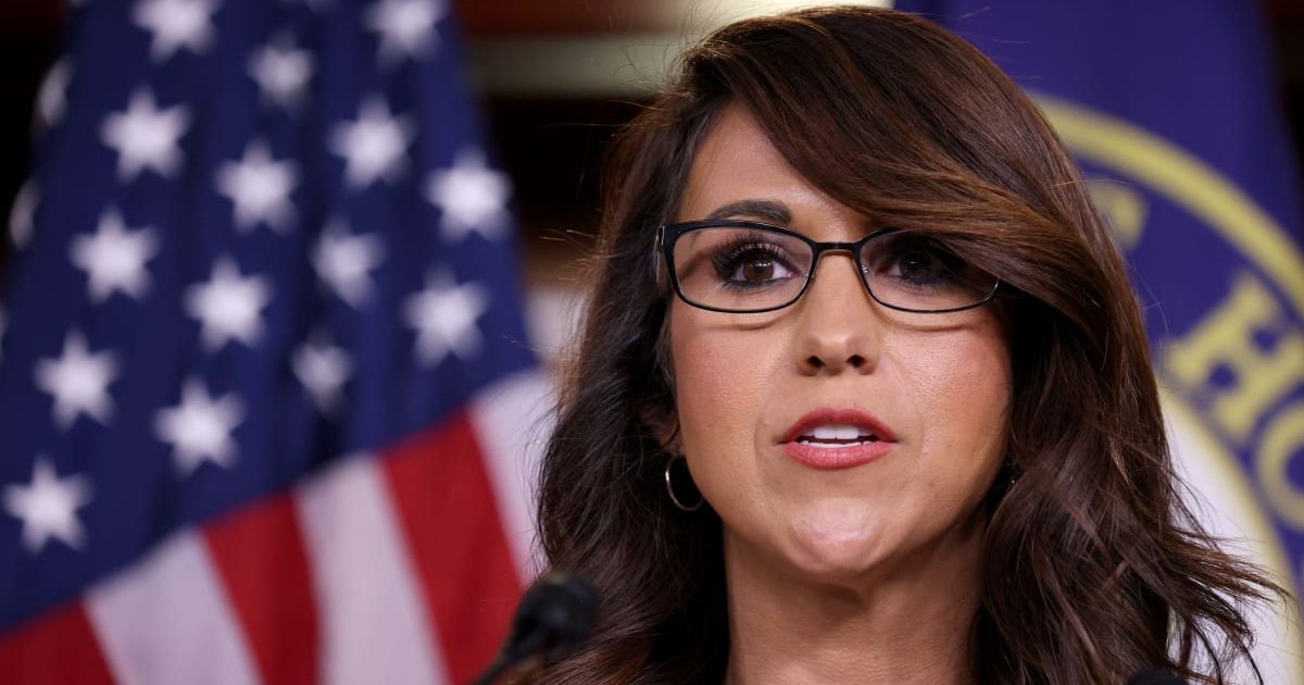 Lauren Boebert says she does not consider Trump’s insults abusive, calling them normal Washington politics (Getty Images)
