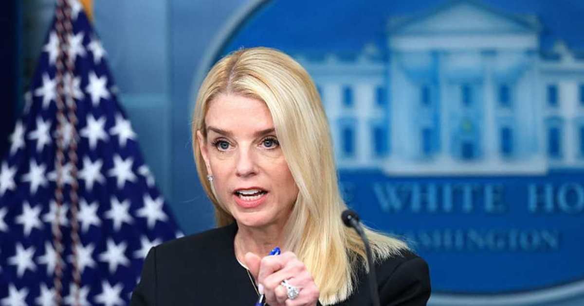 Former Attorney General Pam Bondi testified behind closed doors in the Oversight Committee's yearlong Epstein investigation (Joe Raedle/Getty Images)