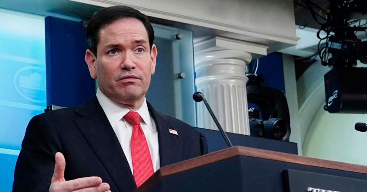 A posts on X claimed that Marco Rubio was ready to 'step in for Milli Vanilli' if needed (Getty Images)