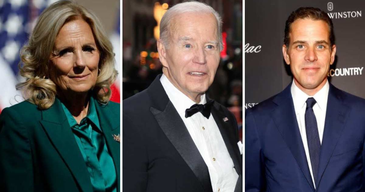  Jill Biden says she supported Biden’s pardon of Hunter, arguing the legal process became unfair after Trump’s re-election (Getty Images)