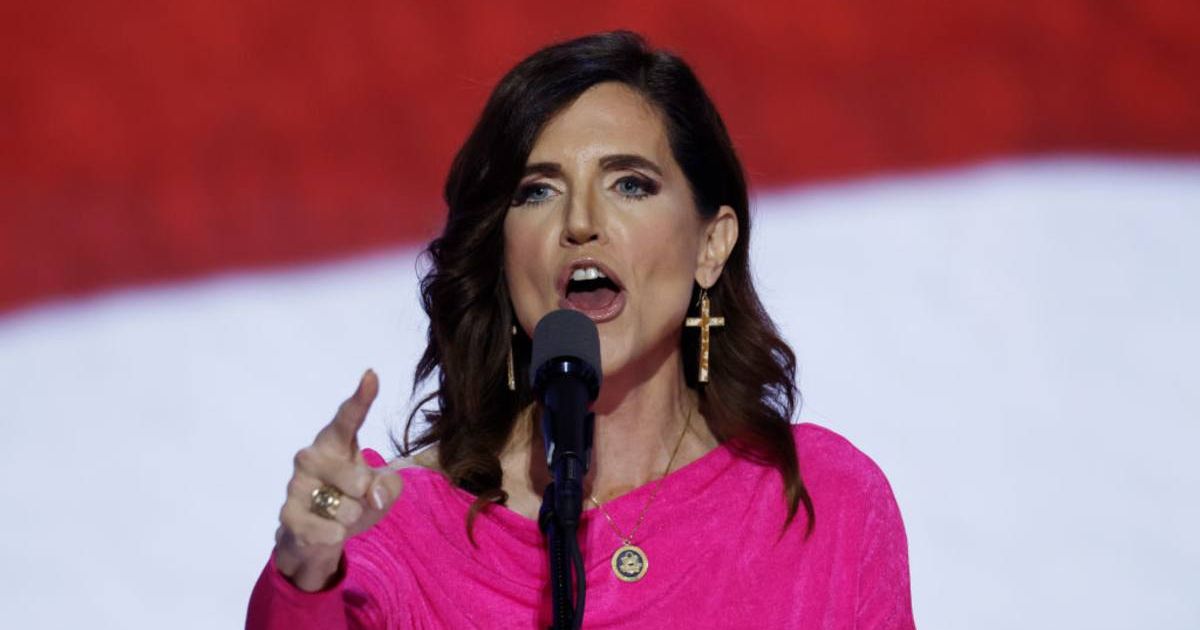 Donald Trump bypassed longtime ally Nancy Mace and endorsed her rival, Pamela Evette, for South Carolina governor on Friday, May 29 (Getty Images)