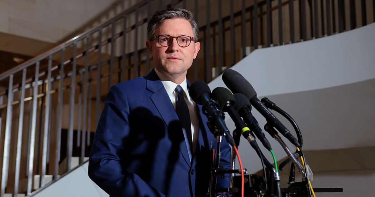 House Speaker Mike Johnson said Republicans could defy historical midterm trends, citing growing voter dissatisfaction with Democrats (Getty Images)