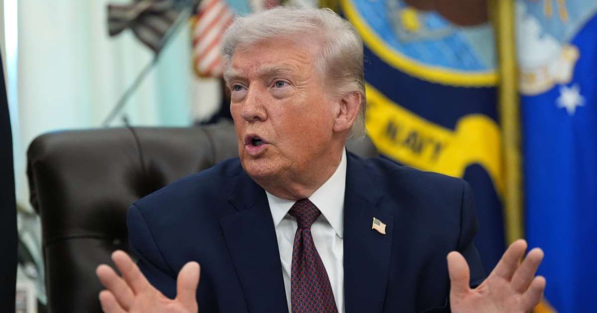 Trump accuses judge of bias, claims court system is rigged and warns rulings threaten his agenda (AP Photo/Alex Brandon)
