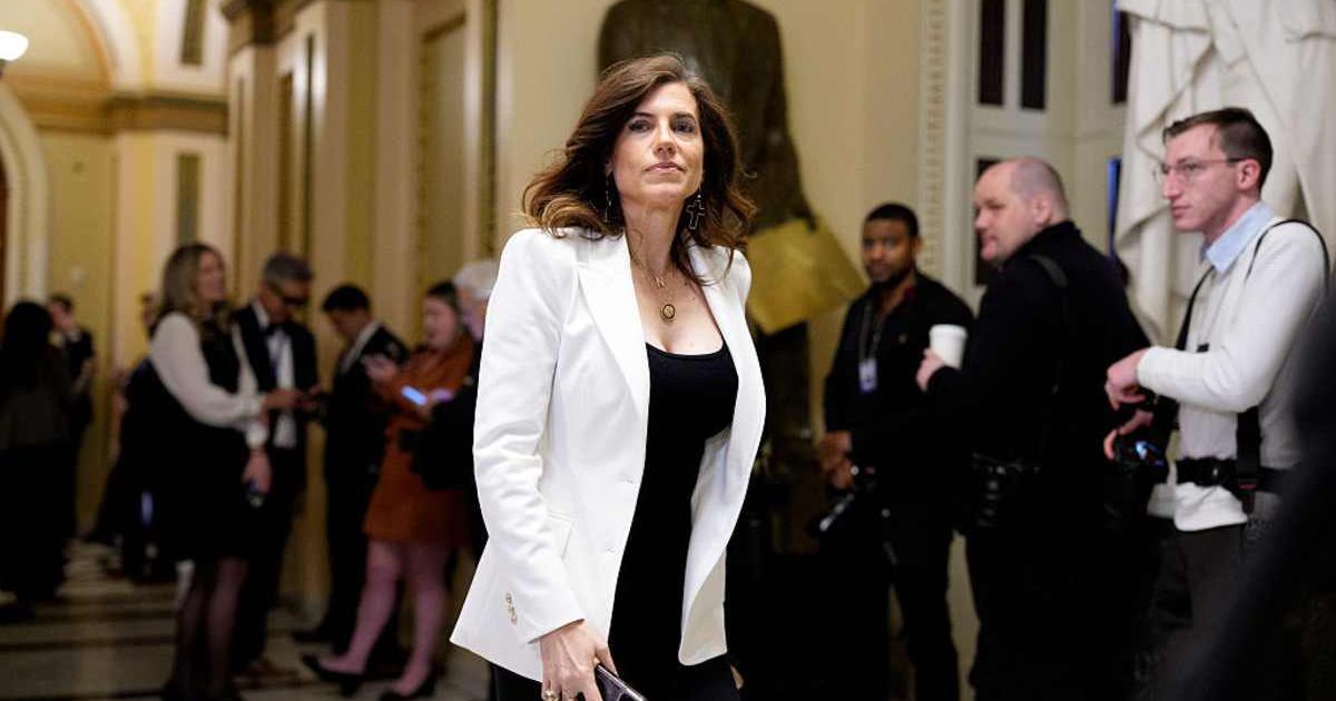 Representative Nancy Mace addressed voters at a Charleston town hall, vowing to continue her investigation into federal records (Getty Images)