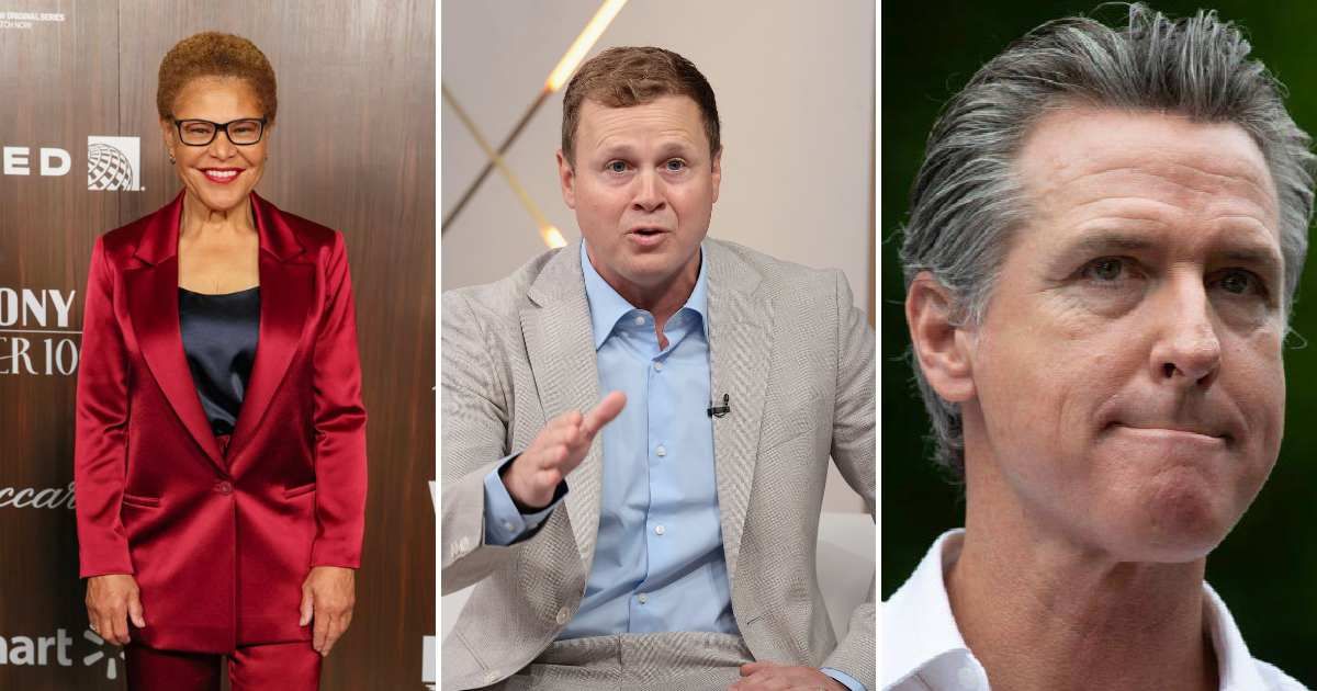 Los Angeles mayoral candidate Spencer Pratt said Governor Gavin Newsom and Los Angeles Mayor Karen Bass should face jail time for allegedly concealing the true scale of California's homelessness crisis (Getty Images)