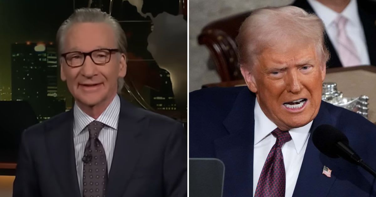 Bill Maher's remarks came as the Donald Trump-linked Freedom 250 concert lineup continued unraveling days before the events are set to begin on the National Mall in Washington, DC (Screengrab, Real Time with Bill Maher, Getty Images)