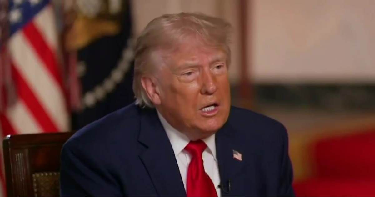President Donald Trump addressed the more than three-month conflict with Iran and ongoing negotiations during an interview with his daughter-in-law, Lara Trump (atrupar/X)