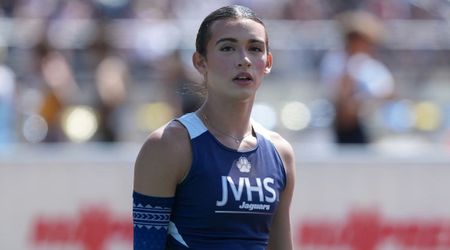 AB Hernandez wins California state track medal as ‘Save Girls Sports’ protesters rally outside