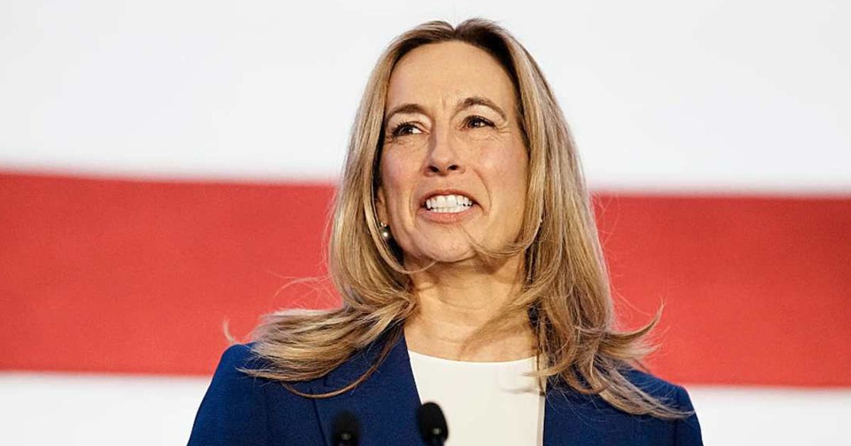Speaking at a press conference, Mikie Sherrill revealed that five of the six individuals arrested by state police on Friday night were not New Jersey residents (Getty Images)