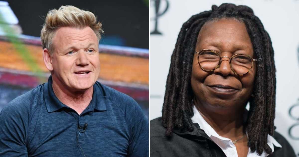 A viral rumor claimed Gordon Ramsay had permanently banned Whoopi Goldberg and the other hosts of 'The View' from dining at his restaurants after they were allegedly loud, disruptive, and rude to staff (Getty Images)