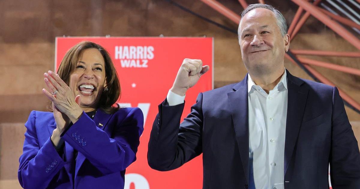 Former Vice President Kamala Harris and former second gentleman Doug Emhoff have not appeared together publicly for months (Getty Images)