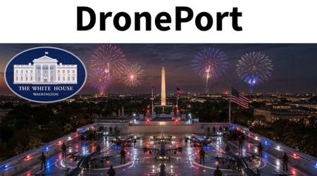Trump shares AI images of 'DronePort' atop White House ballroom, claims it would 'protect DC'