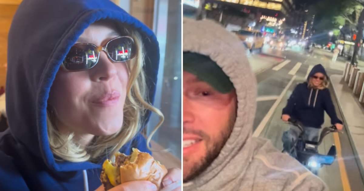Sydney Sweeney and Scooter Braun were seen at the Times Square (Instagram/@scooterbraun)
