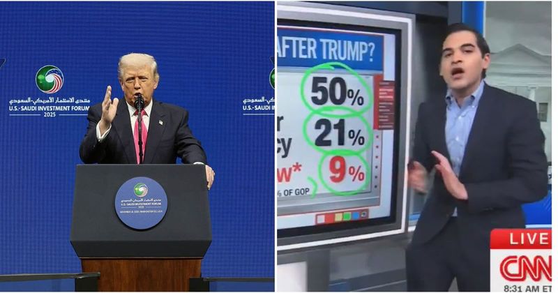 CNN analyst tells Trump 'just stop it' as poll puts naming proposal below flat-Earth belief