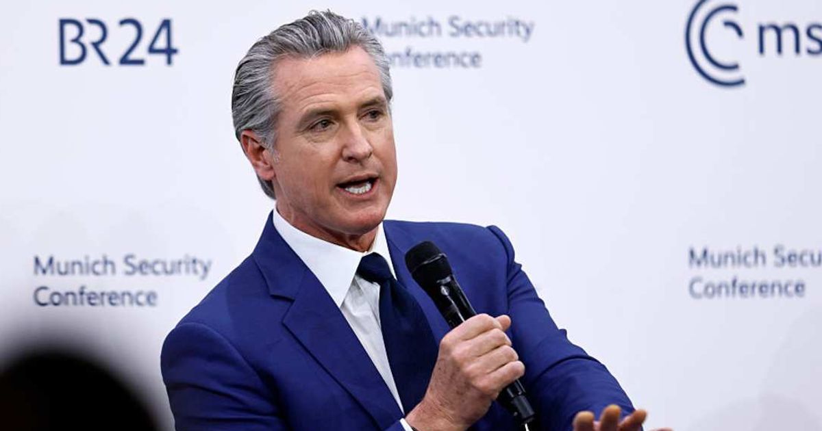 California Governor Gavin Newsom said Democratic leaders embraced a 'victim mentality' that allowed homelessness and public frustration to grow (Getty Images)