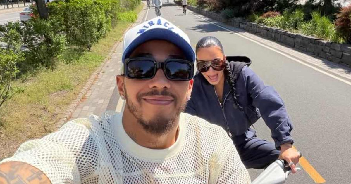Kim Kardashian hard-launched her relationship with Lewis Hamilton in a clip shared to Instagram on June 1 (Screengrab/@kimkardashian/Instagram)