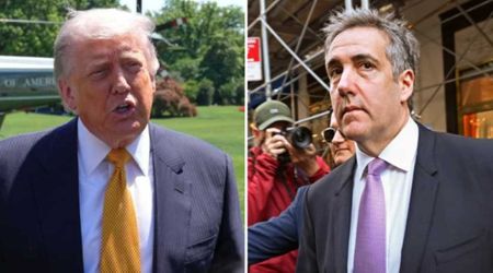 Trump demands New York cases be dismissed after Michael Cohen claims prosecutors 'coerced' testimony