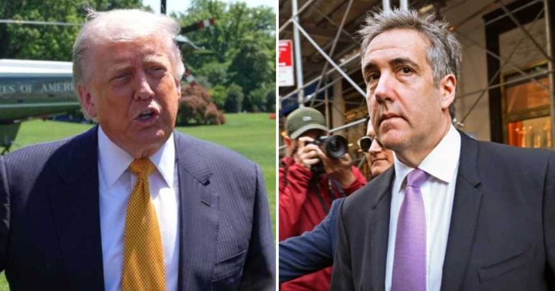 Trump demands New York cases be dismissed after Michael Cohen claims prosecutors 'coerced' testimony
