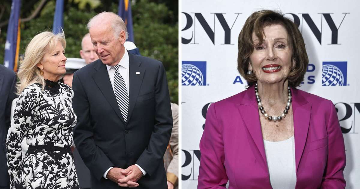 Jill Biden revealed that while her husband has repaired his relationship with Nancy Pelosi, she has yet to find it in herself to do the same (Getty Images)