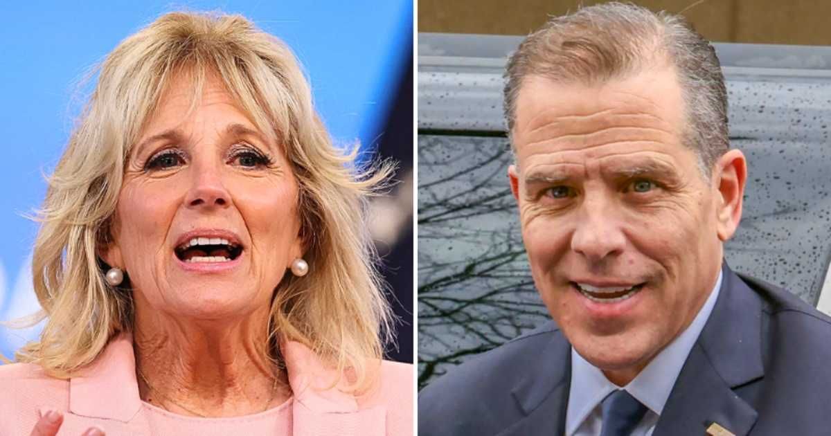 Jill Biden also defended Hunter Biden's pardon, saying Joe Biden acted because the process was unfair and Hunter was being targeted (Getty Images)