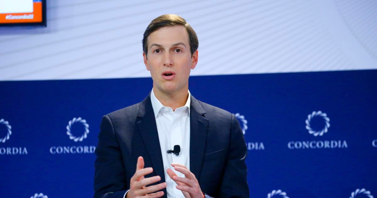 Jared Kushner said he first discovered Sazan Island during a 2021 yacht trip hosted by financier Nat Rothschild, where he happened to meet Albanian Prime Minister Edi Rama (Getty Images)