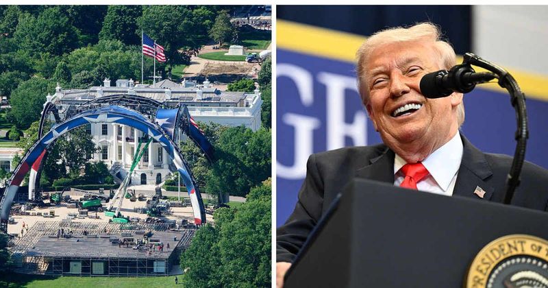 Trump considers keeping 'attractive' UFC Octagon permanently at WH, compares it to Eiffel Tower