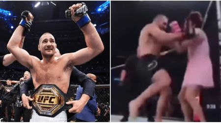 Sean Strickland beats up Dylan Mulvaney lookalike in fake Bud Light ad to celebrate Pride Month