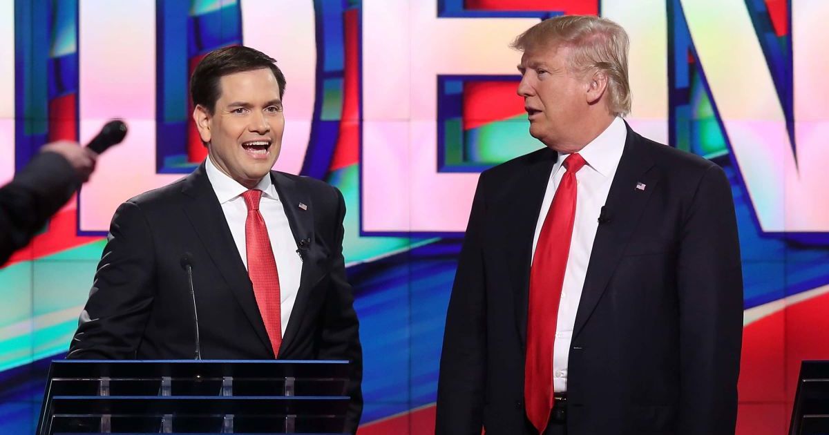 Secretary of State Marco Rubio praised President Donald Trump's work ethic, saying he had never seen him sleep in meetings and describing him as constantly active (Getty Images)
