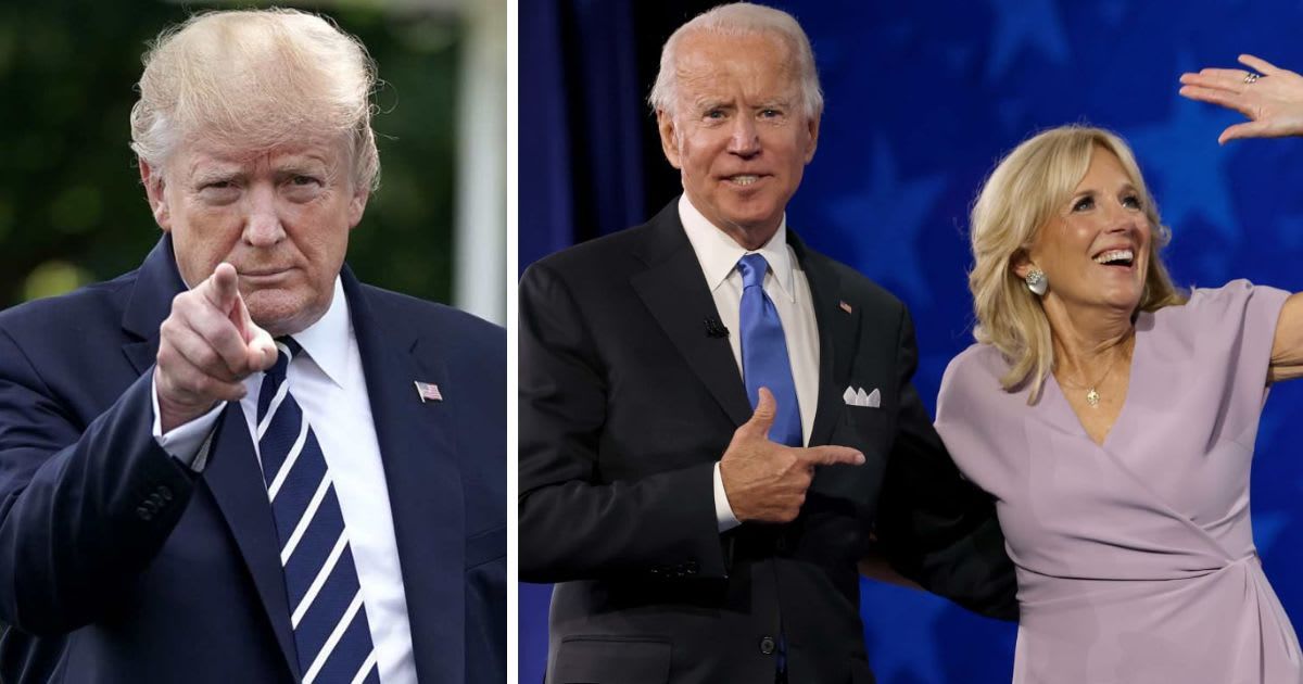 President Donald Trump questioned Jill Biden’s recent claim that she feared Joe Biden was suffering a stroke during the 2024 presidential debate, arguing that the couple’s actions afterward did not reflect such a concern (Getty Images)