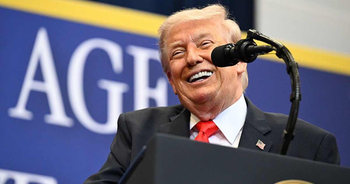 President Donald Trump said he still supports the $1.8B anti-weaponization fund despite officials saying it has been abandoned (Getty Images)