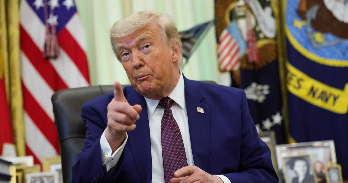 Donald Trump was asked to define ceasefire means as tensions with Iran continue and regional peace efforts remain fragile (Kevin Dietsch/Getty Images)
