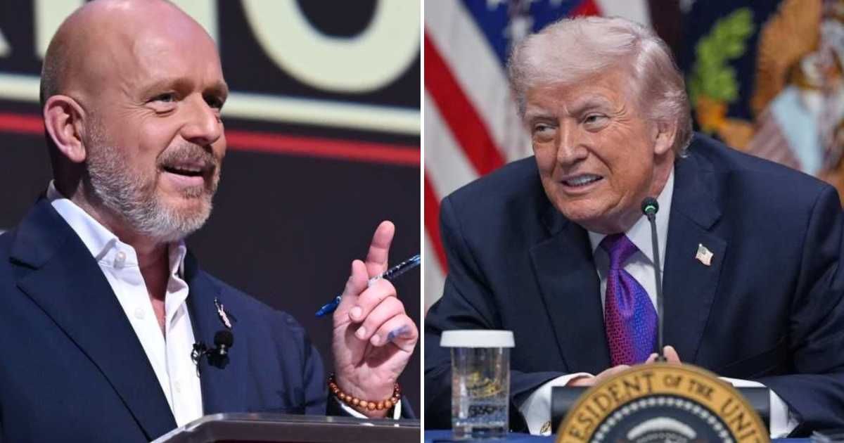 Trump praised Republican Steve Hilton as a 'WINNER' despite California’s gubernatorial primary remaining too close to call (Getty Images)