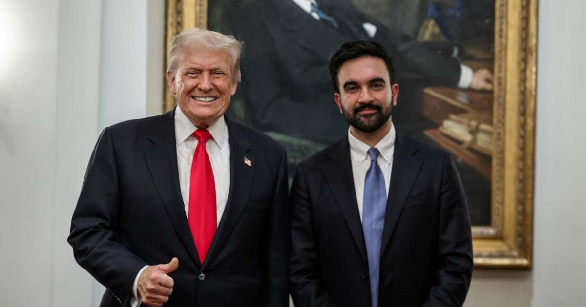 President Donald Trump questioned why Zohran Mamdani would support policies that could drive wealthy taxpayers out of New York City (Getty Images)
